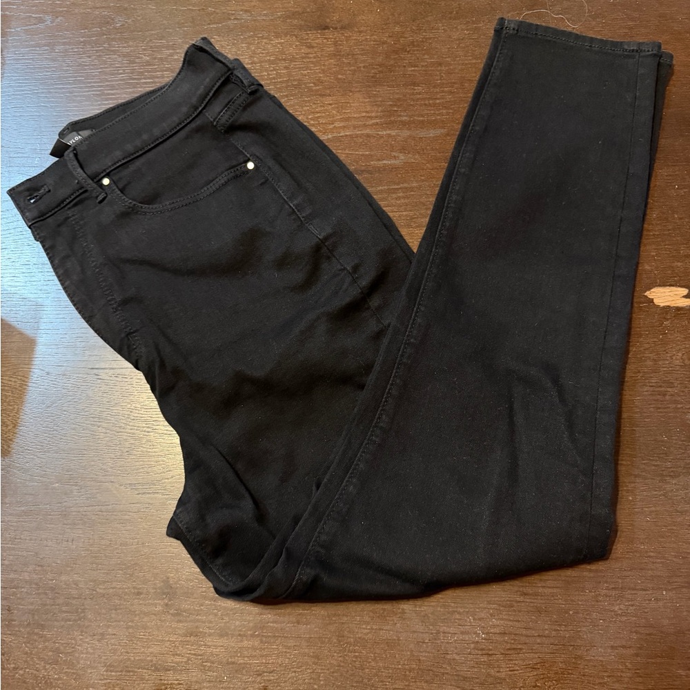 Ann Taylor 12P Black Women’s High-Rise Skinny Jeans